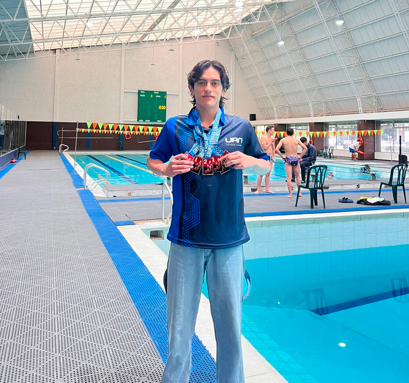 La Universidad Antonio Nariño conquistó 15 medallas en los Juegos Cerros y destacó en taekwondo y natación
