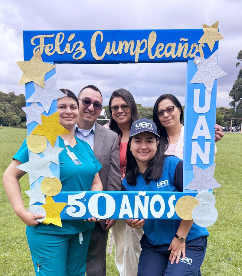 UAN sede Popayán celebra 50 años de trayectoria y crecimiento institucional