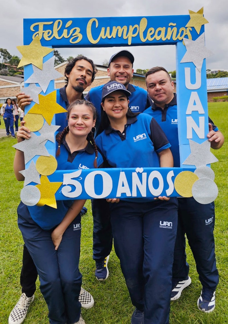 UAN sede Popayán celebra 50 años de trayectoria y crecimiento institucional