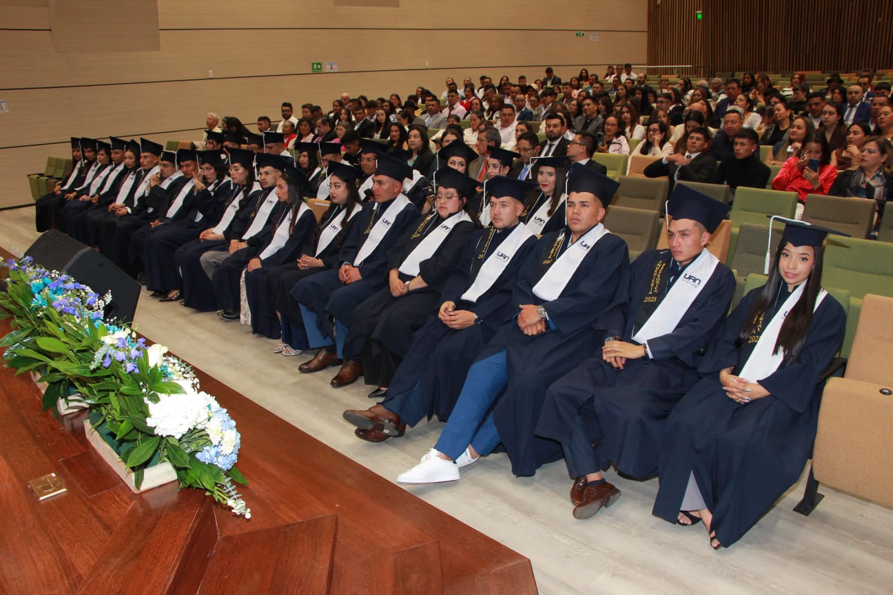 Ceremonia de grados en la UAN Tunja 2