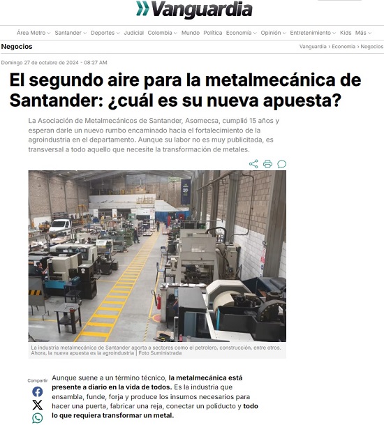 SegundoAireMetalmecanicaSantander