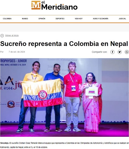 SucrenoRepresentaColombiaNepal