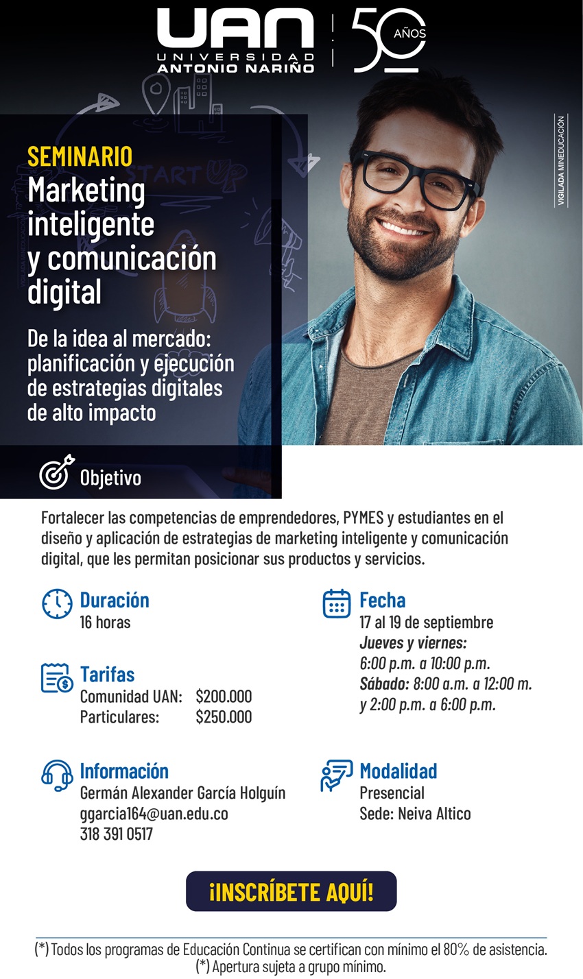 Seminario: Marketing inteligente y comunicación digital