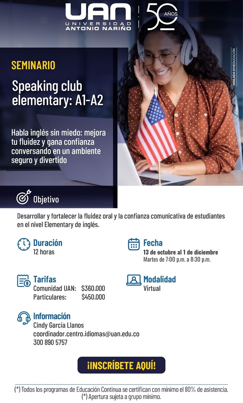 SpeakingClubElementaryA1 A2 SurVirtual M